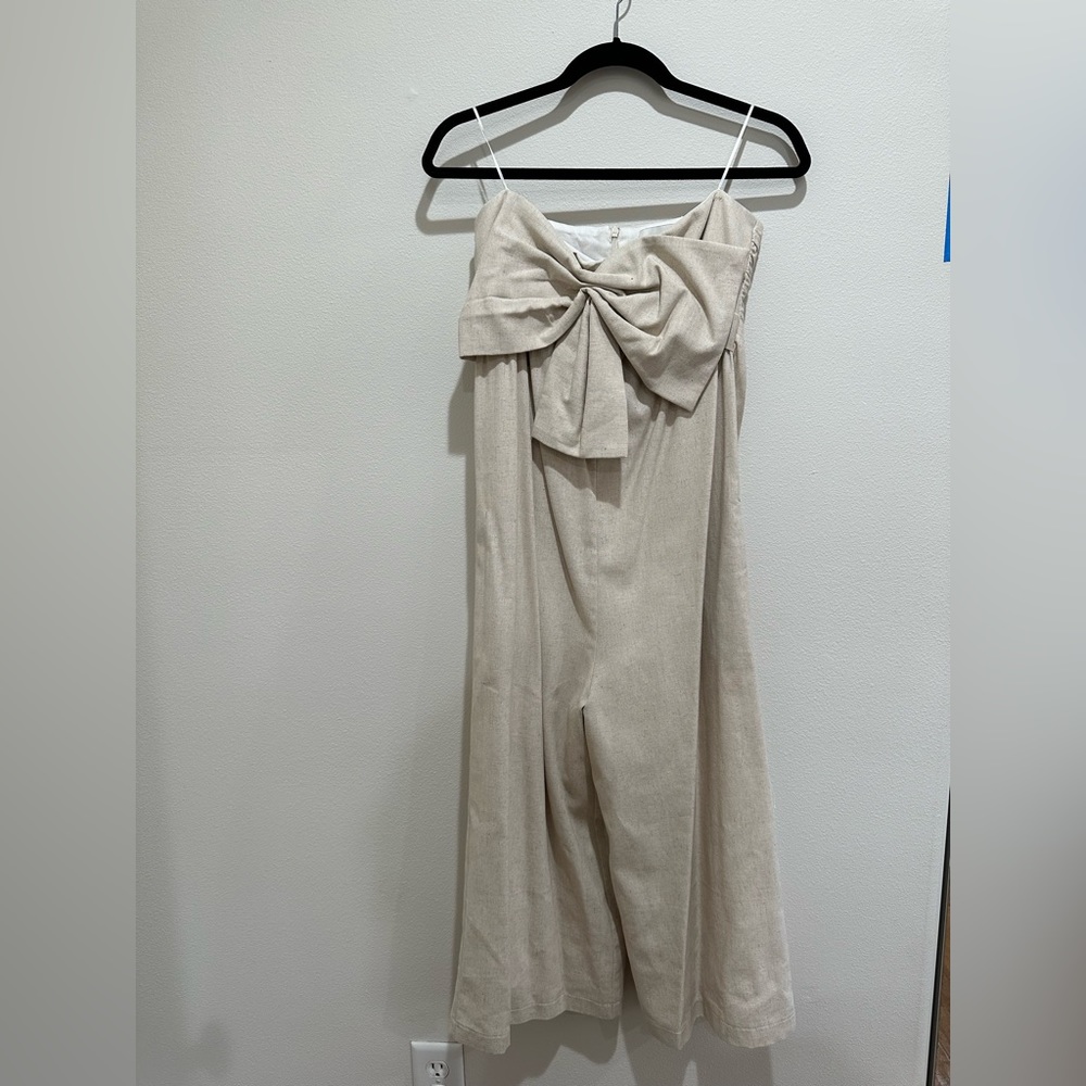 Greylin Linen Jumpsuit Size Small